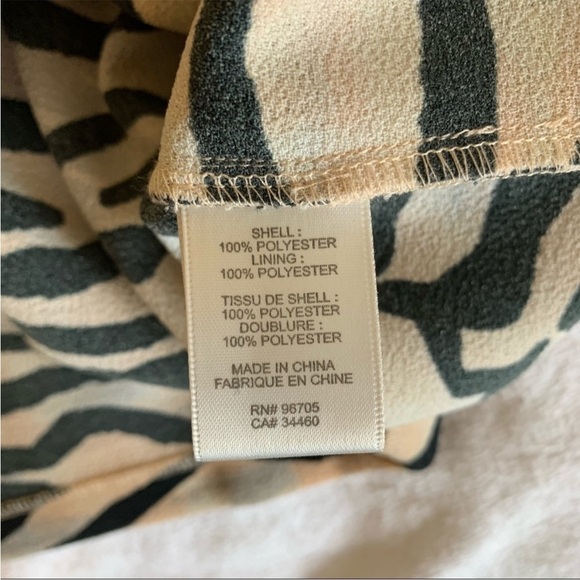 Rebecca Taylor | GORGEOUS Fall Tiger Animal Print Shift Dress 2 - Picture 6 of 8